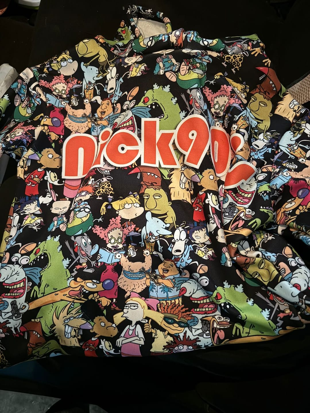 Customer photo review of Sudadera Nick 90’s Party