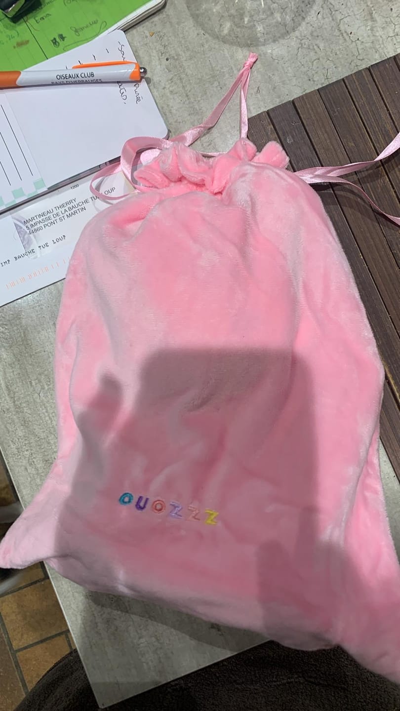 Customer photo review of Sac Cadeau Anti-Poussière