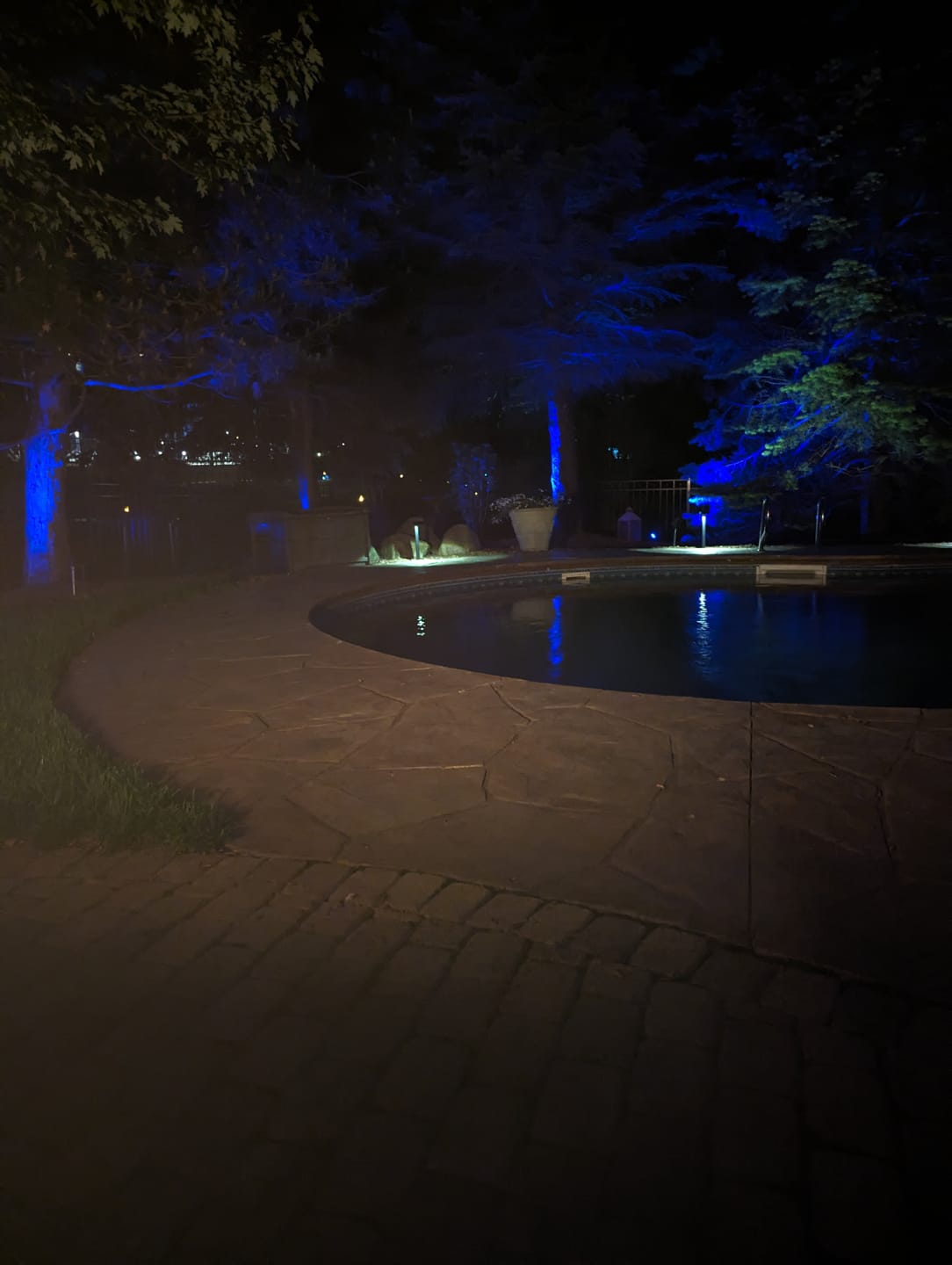 Customer photo review of TSUN 4/7 LEDs Outdoor Solar Spot Lights