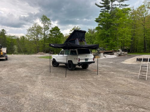 Customer photo review of OPENROAD  270 Free Standing Awning for Camping