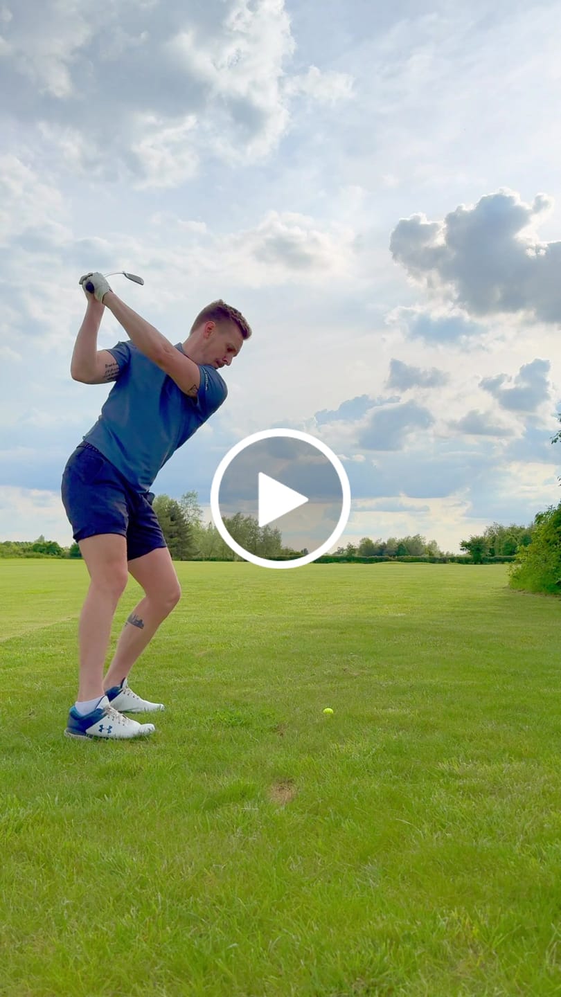 Customer video review of Helios Button Polo Steel Blue