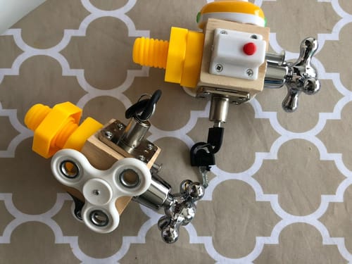 Customer photo review of Montessori Lern & Spielwürfel