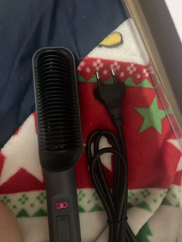 Customer photo review of (🔥CELEBRATING 500,000 CUSTOMERS WHILE SUPPLIES LAST NOW-49% OFF)  Marvulur Ceramic Shine Straightener Brush🔥