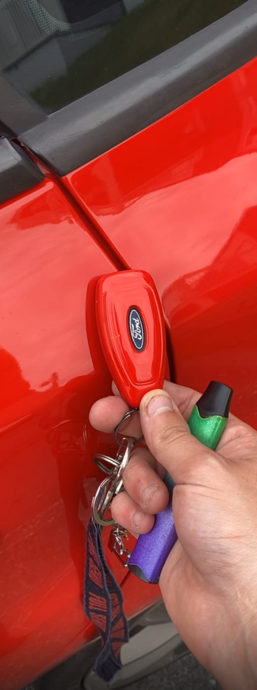Customer photo review of Ford 'Keyless Start' Key Cover