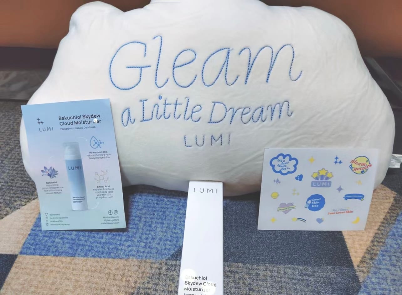 Customer photo review of Bakuchiol Skydew Cloud Moisturizer