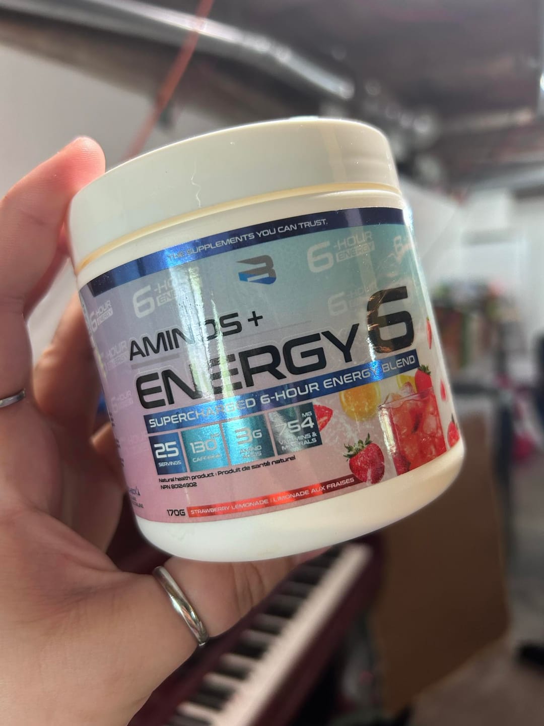 Customer photo review of Aminos + Energy6