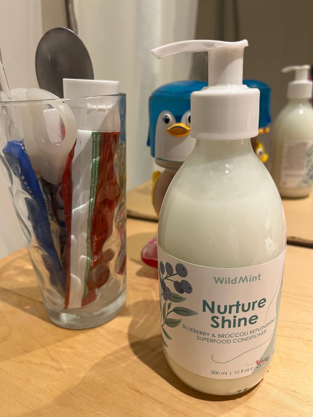 Customer photo review of Nurture Shine Conditioner