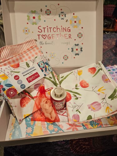 Customer photo review of Mrs Quilty Subscription Box