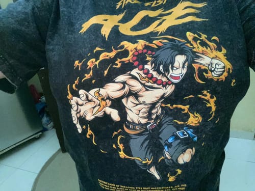 Customer photo review of Ace Oversized Vintage T-shirt V1