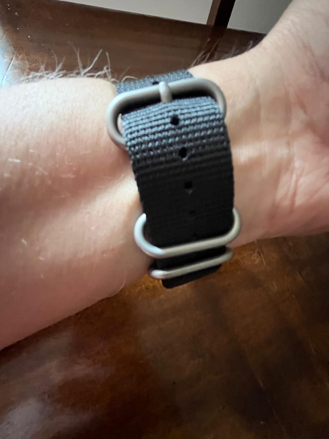 Customer photo review of 22mm Wide Nylon Strap
