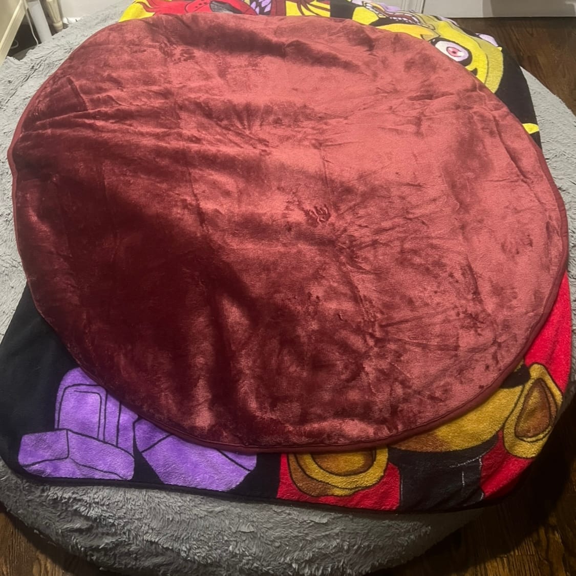 Customer photo review of Waterproof Splash Blanket™️ - Moon Blood The OG