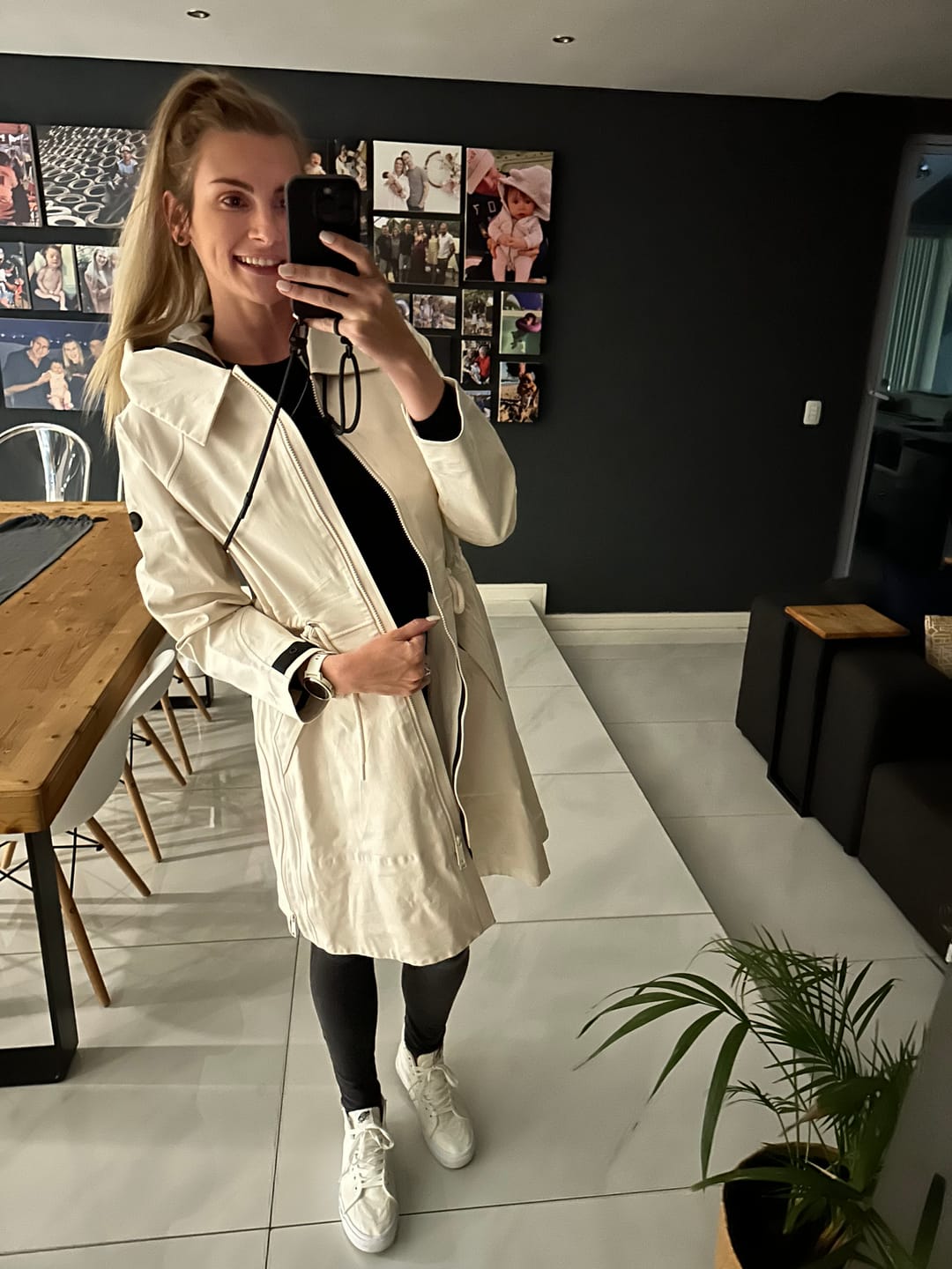 Customer photo review of Classic Black Braided Strap