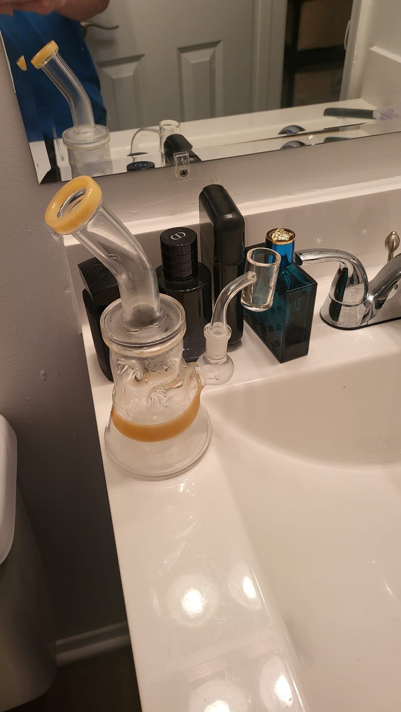 Customer photo review of WHIRLWIND QUARTZ BANGER - 90° DEGREE | YL