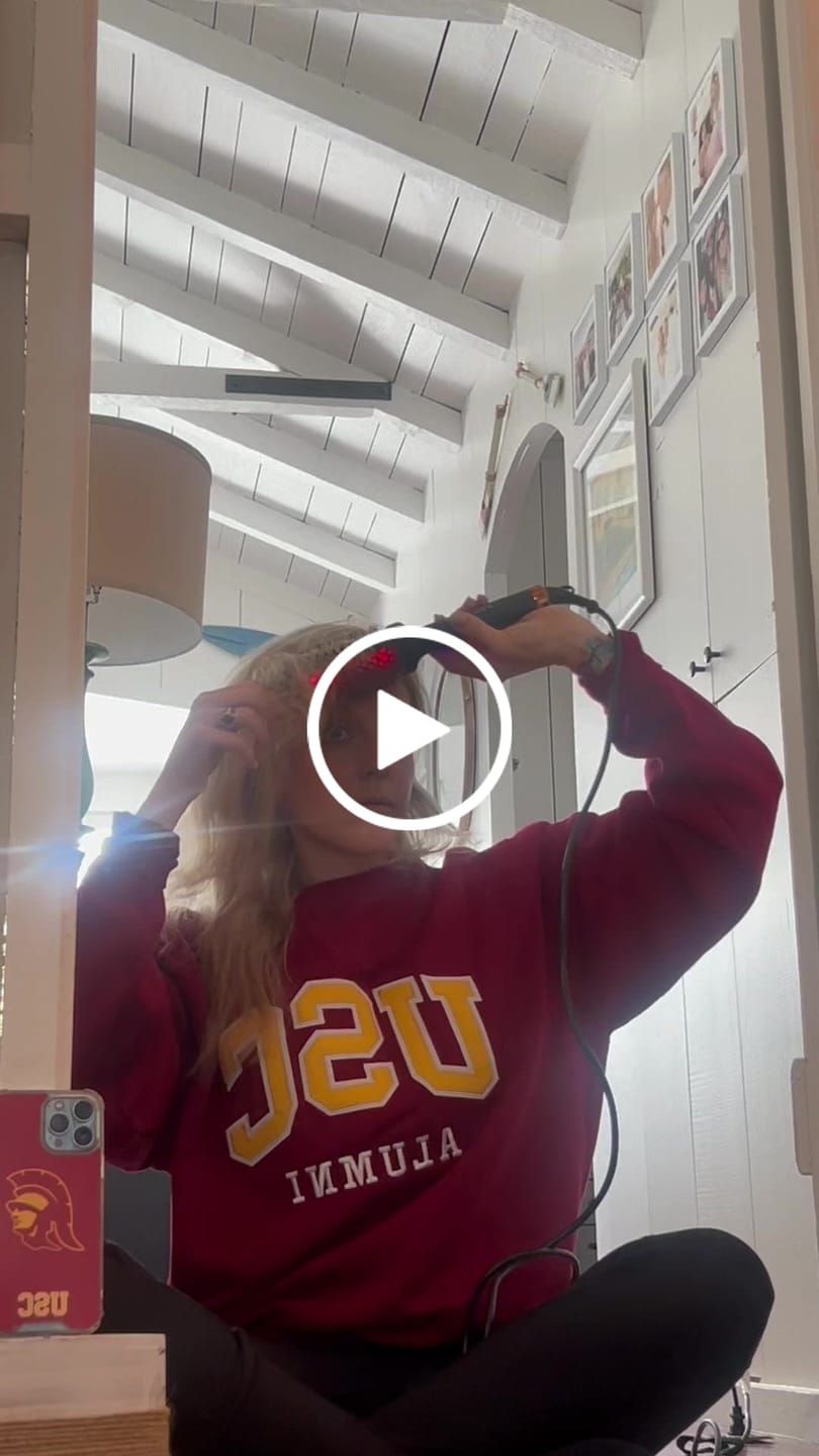Customer video review of IR INFRARED Thermal Styling Brush