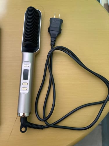 Customer photo review of (🔥CELEBRATING 500,000 CUSTOMERS WHILE SUPPLIES LAST NOW-49% OFF)  Marvulur Ceramic Shine Straightener Brush🔥
