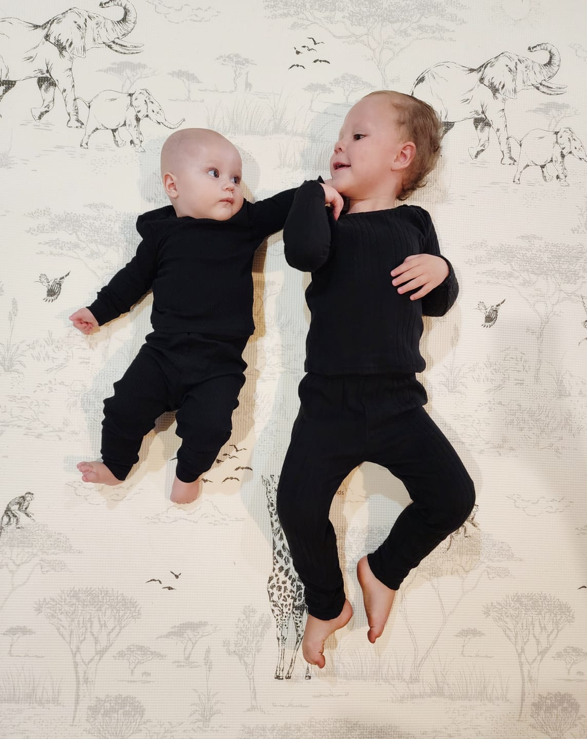 Customer photo review of Safari Toile/ Dune Play Mat