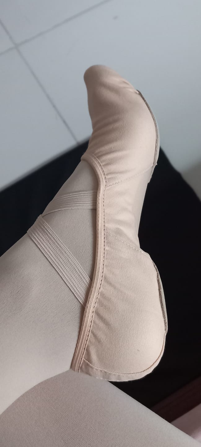 Customer photo review of Hanami® Canvas - Sapatilha de Ballet