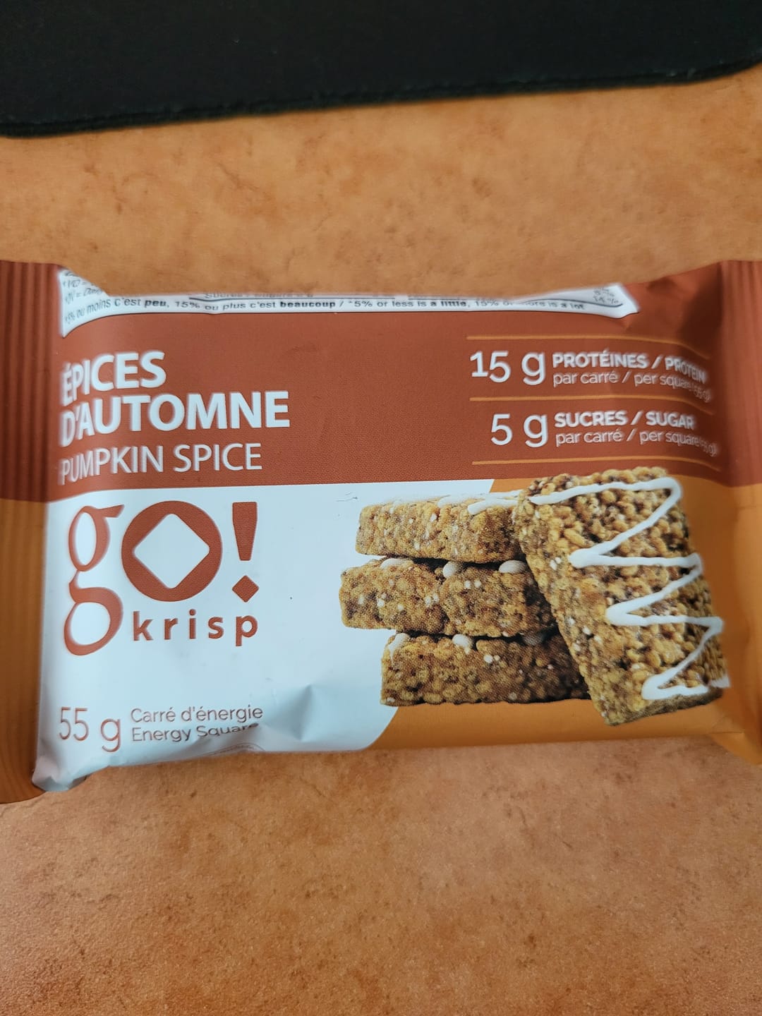 Customer photo review of Go Krisp - Jimmy Sévigny 55gr