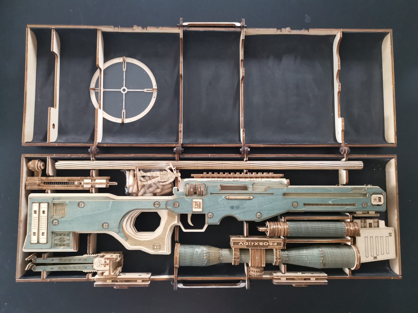 Customer photo review of Rokrgeek AWM Sniper Rifle 3D Wooden Puzzle