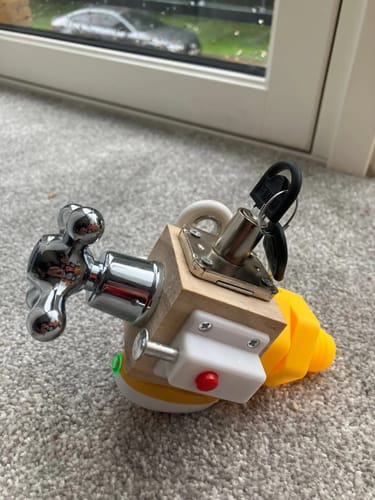 Customer photo review of Montessori Lern & Spielwürfel