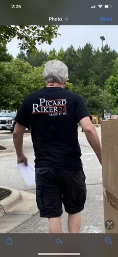 Customer photo review of Custom Dorn Cotton Tee