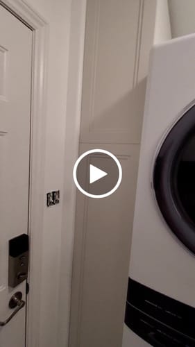 Customer video review of 15" Wide Drawer Cabinet - Painted Doors