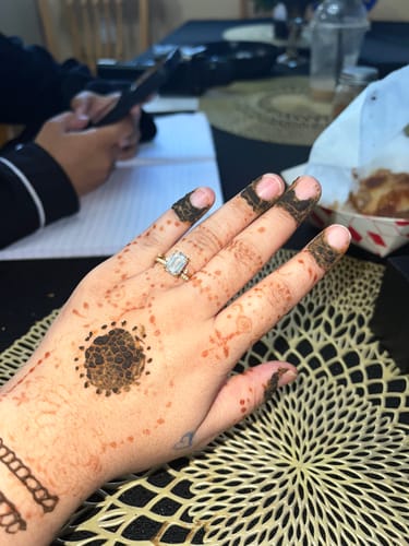 Customer photo review of Louily Bright Yellow Gold Oval Cut Wedding Ring Set In Sterling Silver