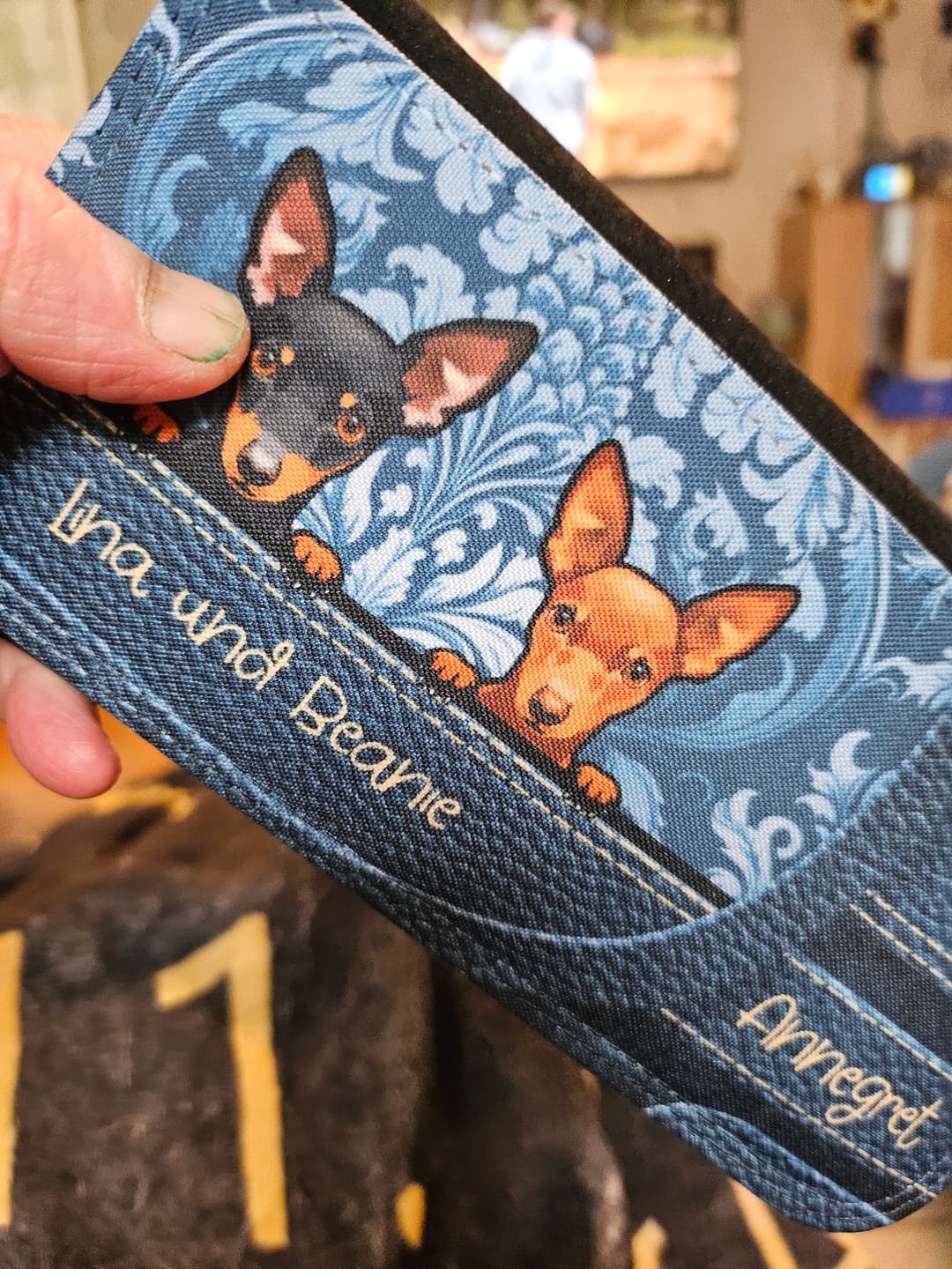 Customer photo review of Ledermuster - Individuelles Portemonnaie