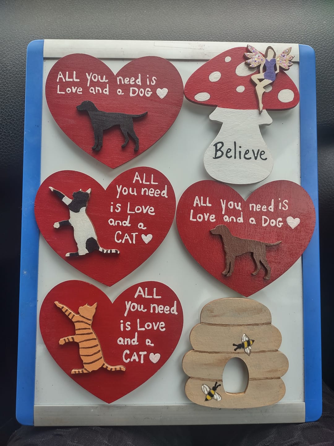 Customer photo review of Unfinished Wood Playing Cat Shape - Craft - up to 36"