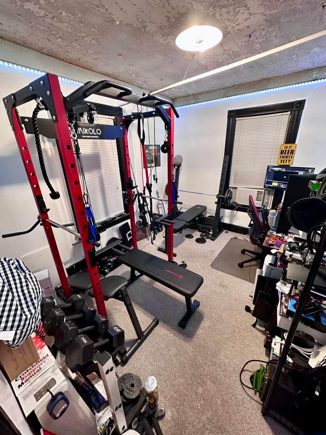 Customer photo review of F4 Power Rack with Lat Pull Down System