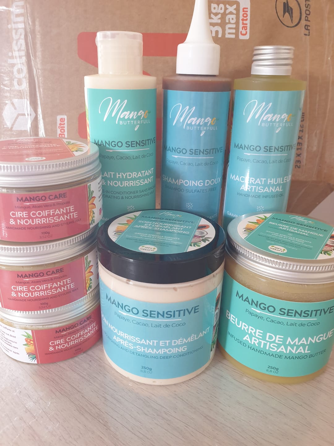 Customer photo review of Soin nourrissant et démêlant après-shampoing - SENSITIVE