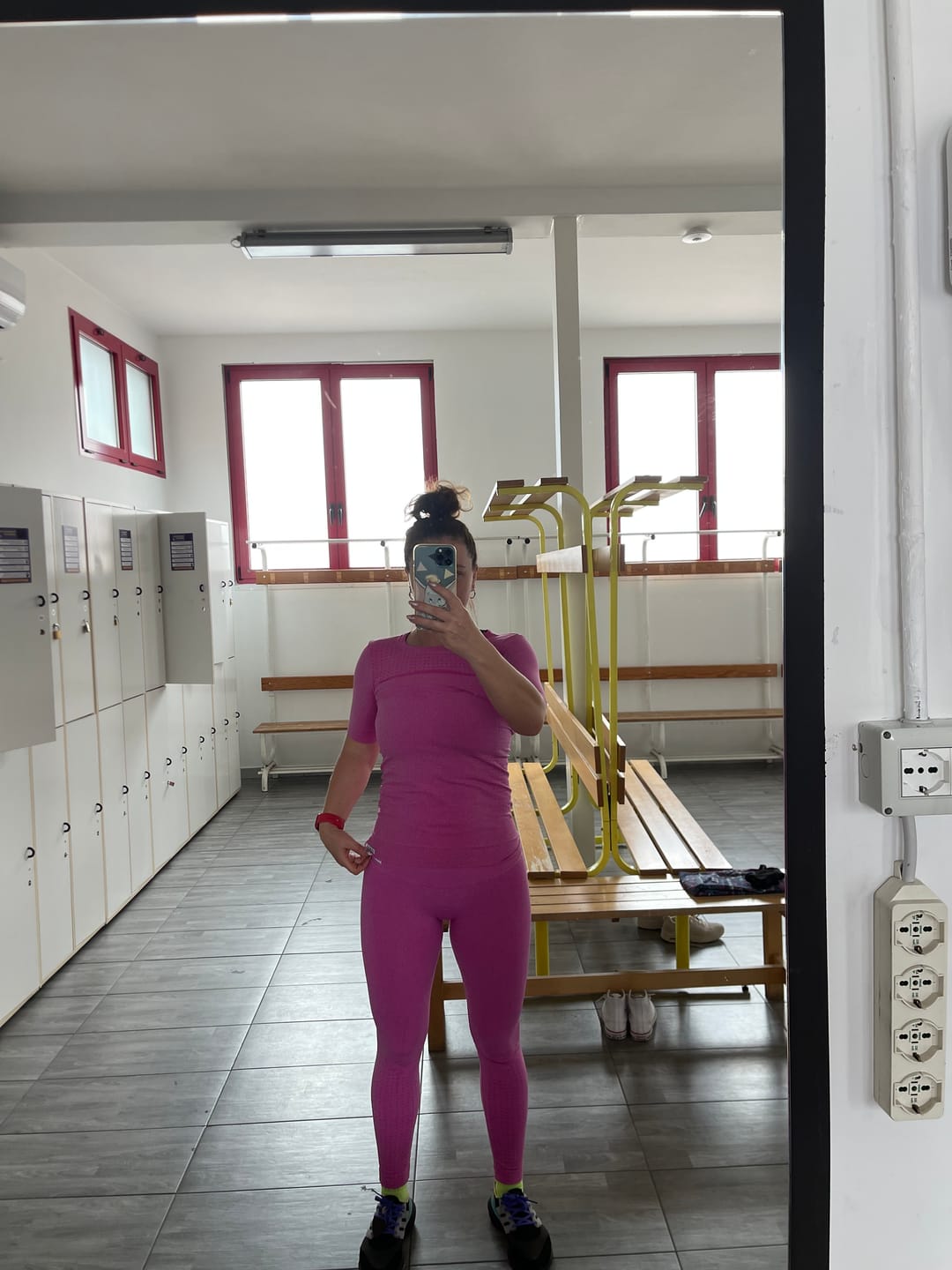 Customer photo review of Leggings Pulsar Fuxia