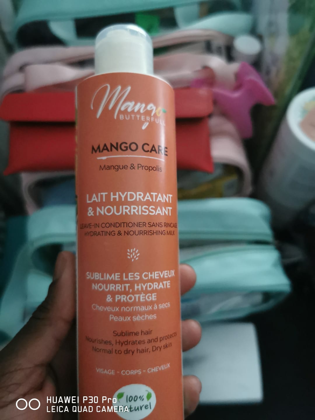 Customer photo review of Lait hydratant et nourrissant - CARE