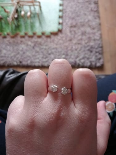 Customer photo review of Paw Hug Ring