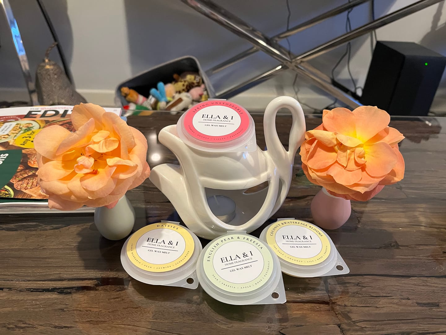 Customer photo review of Coconut & Waterfall Blooms Gel Melt