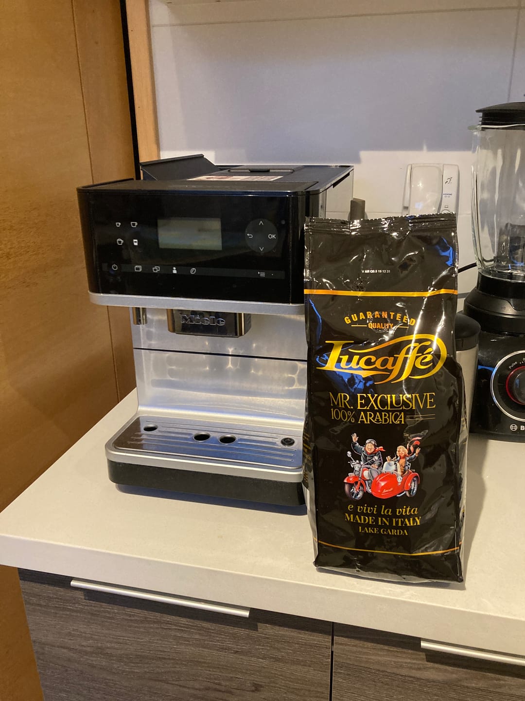 Customer photo review of Lucaffe Mr. Exclusive 1 kg Grano Entero