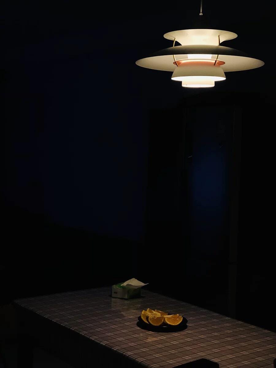 Customer photo review of Monochrome PH 5 Mini Kitchen Pendant Lighting