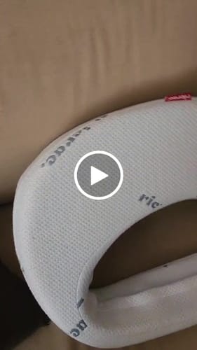 Customer video review of Wrap Around Nursing Pillow - Rollic