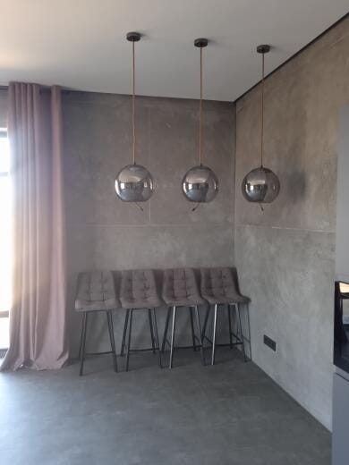 Customer photo review of Clara Glass LED Pendant Light