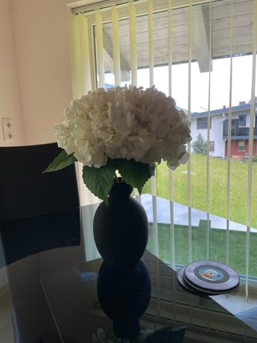 Fotorecensie van een klant over Zijden Hortensia (4 Stengels) - Roze