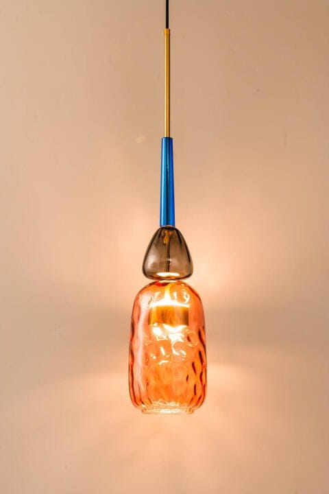 Customer photo review of Olivia Colorful Candy Pendant Light