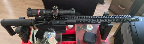 Customer photo review of Sniper VT1-5X24FFPL First Focal Plane (FFP) Scope with Red/Green Illuminated Reticle