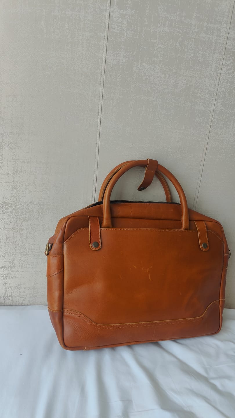 Customer photo review of The Everyday Office Briefcase