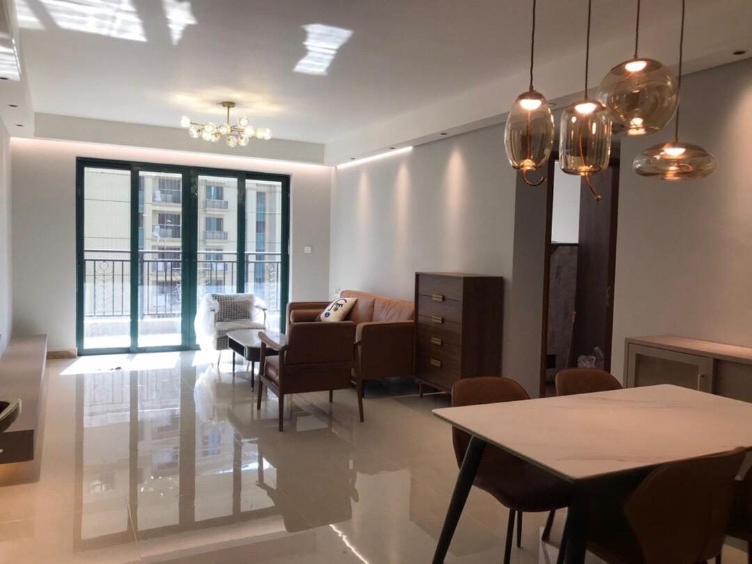 Customer photo review of Clara Glass LED Pendant Light