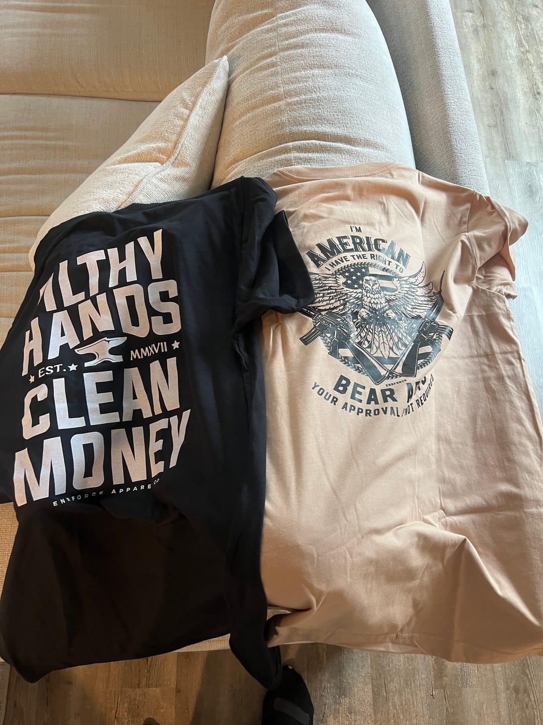 Customer photo review of All Faster Than Dialing 911 Tee
