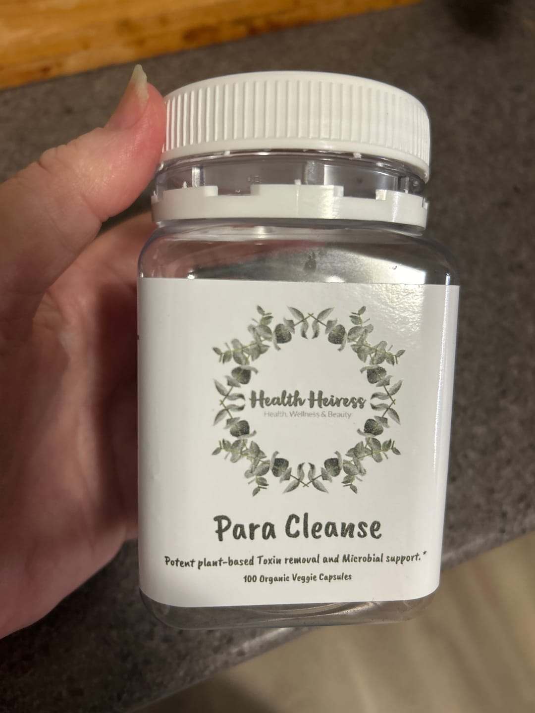 Customer photo review of Para Cleanse 100 Capsules