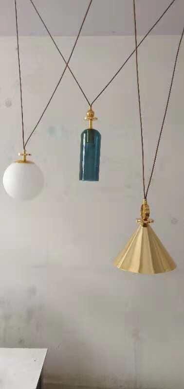 Customer photo review of Denmark Pulley Art Modern Pendant Lights