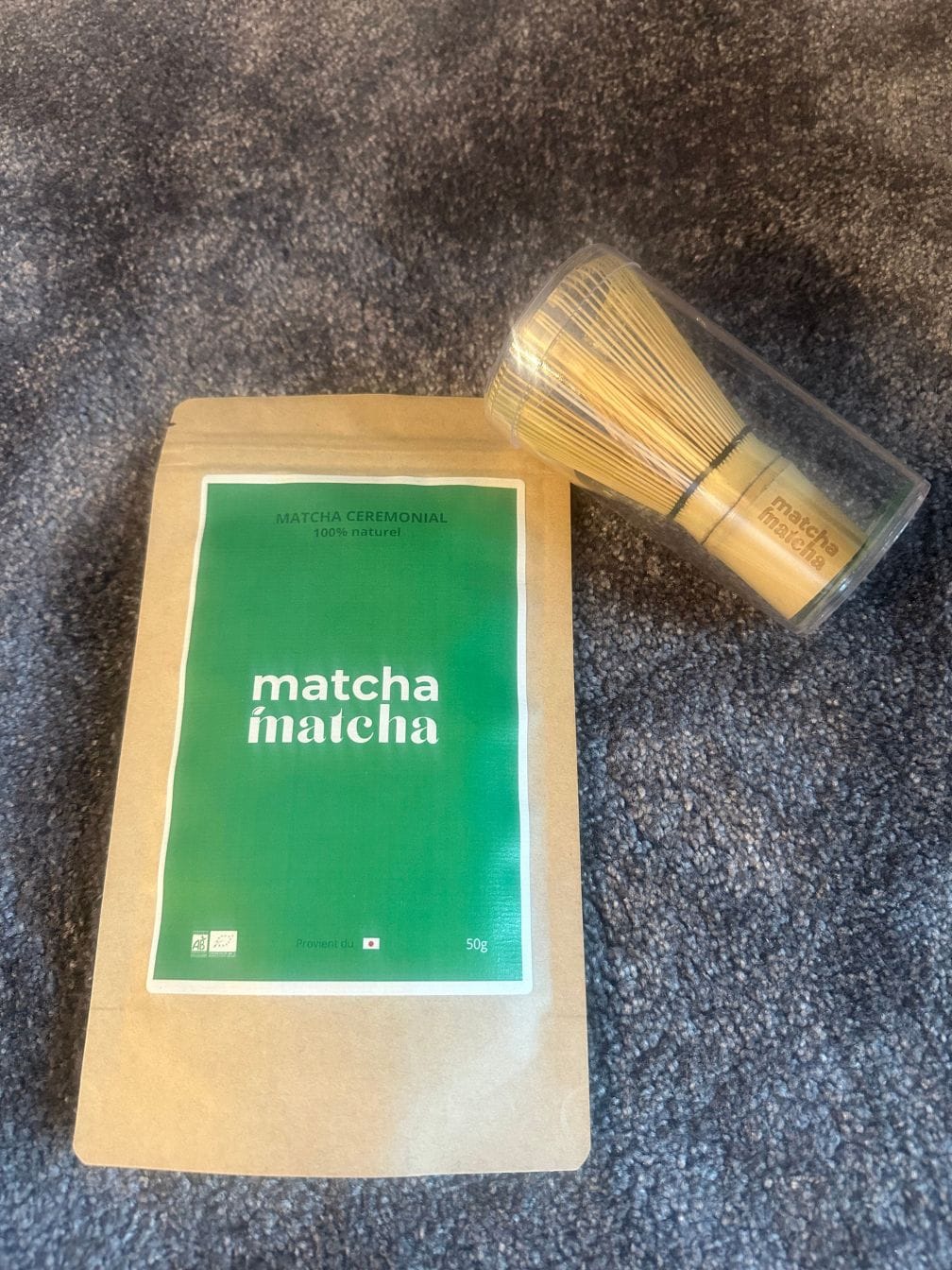 Customer photo review of Matcha Cérémonial Bio - 50 grammes