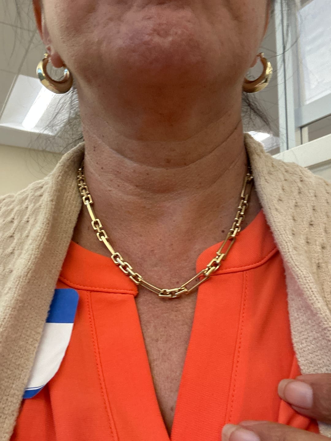 Customer photo review of The Lovers Chain Necklace