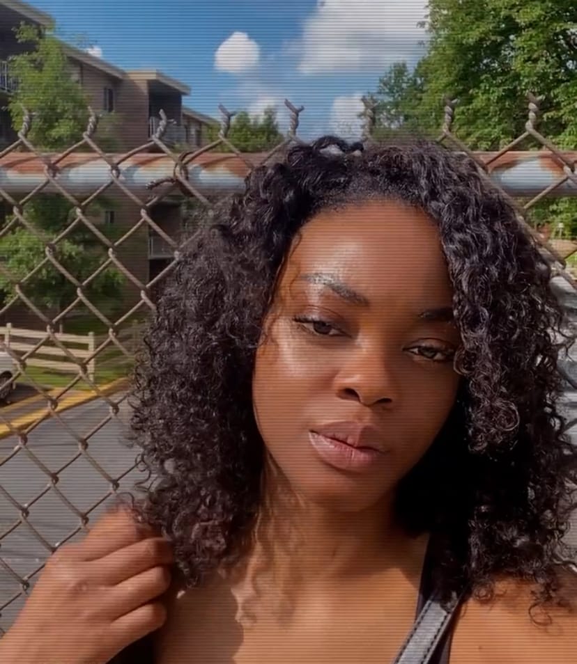 Customer photo review of Deep Curly Human Hair Bundles WB103